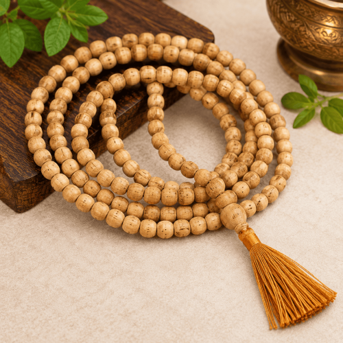 Tulsi Wooden Jap Mala (108 Beads)