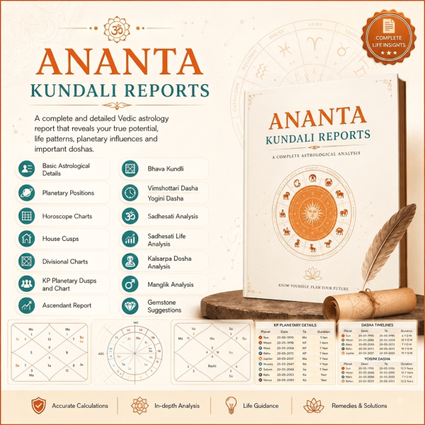 Ananta Kundli Report