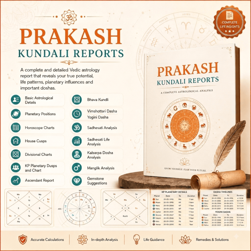 Prakash Kundli Report